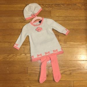 Cynthia Rowley Dress w/ Leggings & Hat